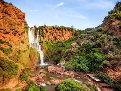 Day trip from Marrakech to Ouzoud Waterfalls